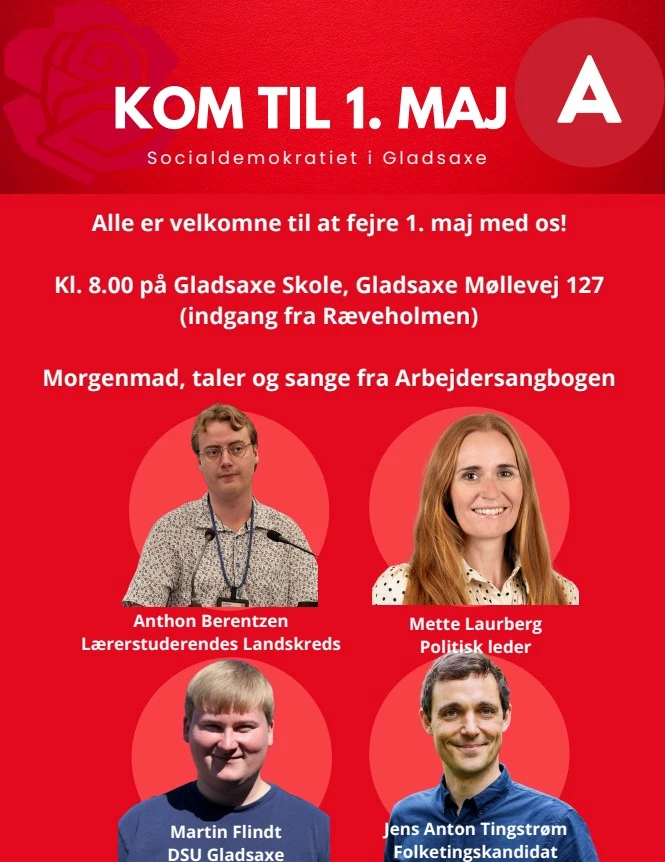 Kom med til 1 maj 